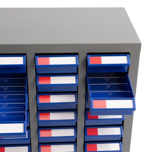 75 Drawers Parts Cabinet Small Steel Nut Tool Storage Cabinet Parts without Door - Picture 5 of 16