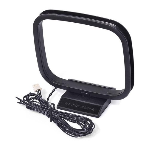 Mini Universal FMAM Loop Antenna For sonys Sharp Chaine Receiver Stereo AV ❁ - Picture 1 of 9