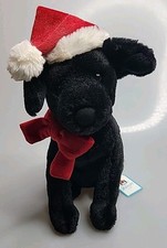 New with Tags Jellycat WINTER WARMER PIPPA BLACK LABRADOR Rare Retired