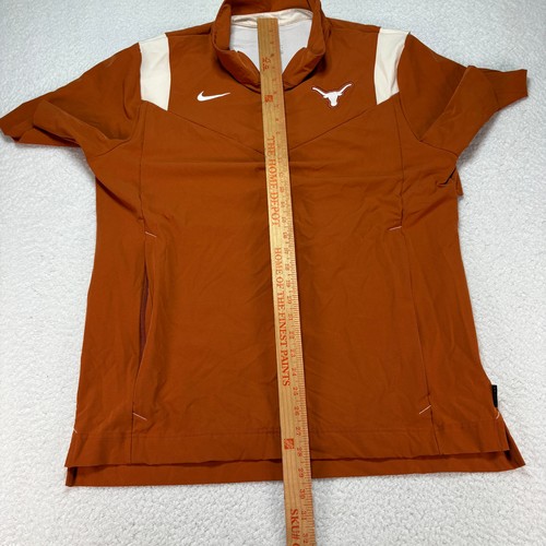 Maglione Nike Texas Longhorns Uomo Grande Engineered Pullover Camicia Ventilato Arancione - Foto 9 di 12