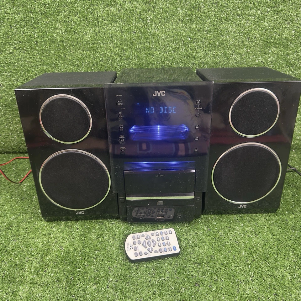 JVC Micro Component System UX-LP5 Dock for iPod CD MP3/WMA Tested & Working - Image 2 of 4