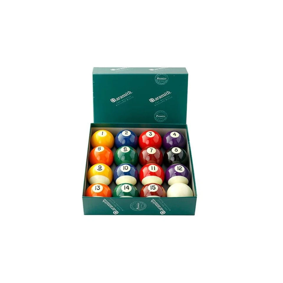 Aramith Kelly Pool 2 1/16" Super Balls Set Premier Phenolic Resin Billiards/Pool