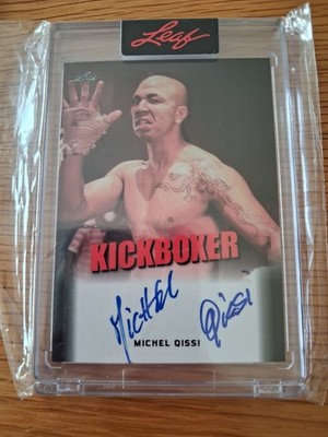 Kickboxer On Card Autogramm Pop Century Leaf Michel Qissi - Tong PO