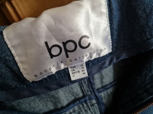 Tolle BPC Bonprix Jeansjacke Parka 40 42 44 M L XL Maße Beachten! - Bild 2 von 9