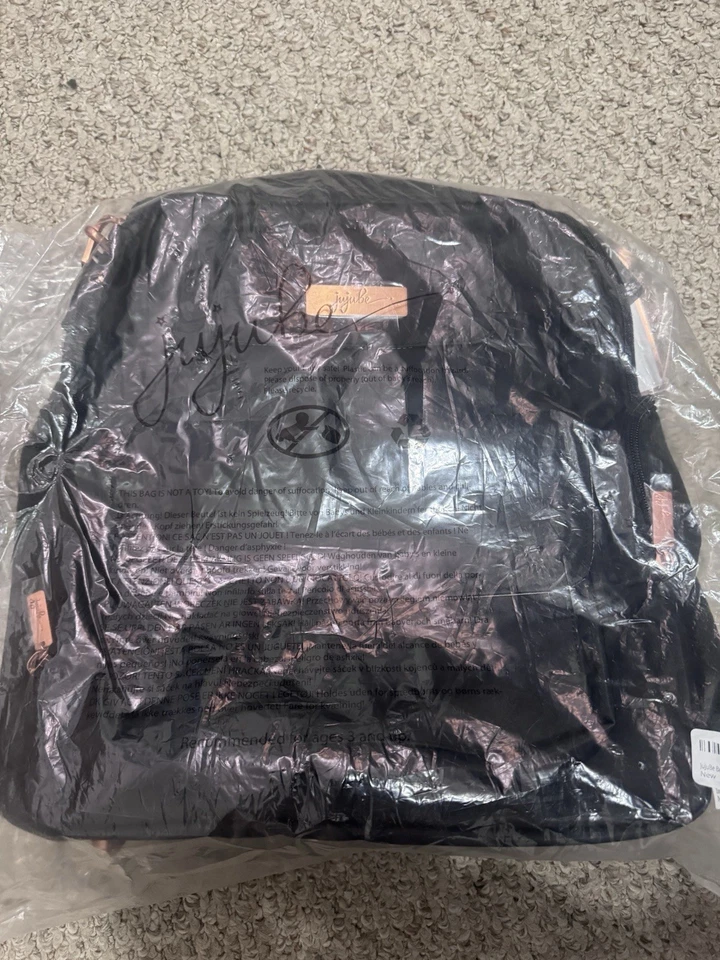 Mochila extractora de leche grande JuJuBe Be Nurtured colección rosa, caballero rosa, NUEVA Foto 3 de 3