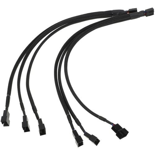 2 Pcs Fan Header Splitter Cable CPU -Adapterkabel Splitterkabel Für Lüfter