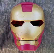 Avengers IRON MAN Halloween MASK Cosplay 10" Marvel Superhero Hasbro RARE VG 