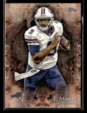 2014 Topps Inception #23 EJ Manuel Card Buffalo Bills