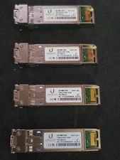 4 x Ubiquiti Networks UF-MM-10G Fiber Modules SFP+ Optics