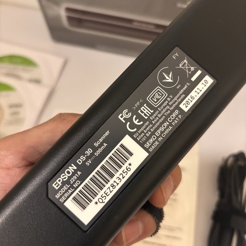 Epson WorkForce DS-30 tragbarer Scanner - Bild 5 von 7