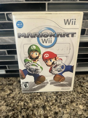Mario Kart Wii (Nintendo Wii, 2008) CIB Complete w/ Manual Tested Working