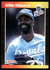 Willie Wilson 1989 Donruss #120 Royals MLB READ FREE SHIPPING AutographDen