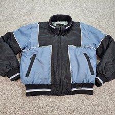 Vintage 80s Maxim Wear Yamaha Snowmobile Jacket Womens Medium Quilted Coat