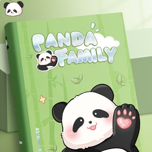 Cartoon Panda Pockect Book Blank Mini Notepad High Quality A7 Notebook Gift - Picture 9 of 14