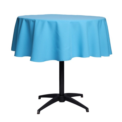 Round 30" 36" 45" 54" 58" Premium Polyester Tablecloth - Ideal for small tables - Picture 26 of 56