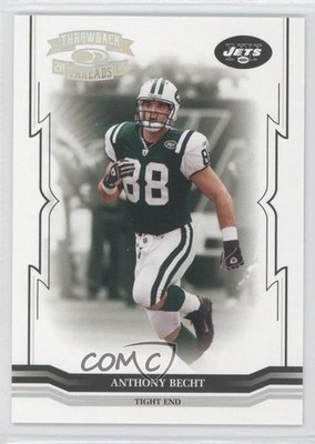 2005 Donruss Throwback Threads Silver Holofoil 31/150 Anthony Becht #99 3n7