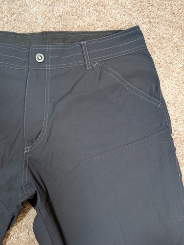 Kuhl Renegade Pantalon Homme 38x36 Gris Nylon Performance Randonnée Sentier Extérieur - Photo 9/17