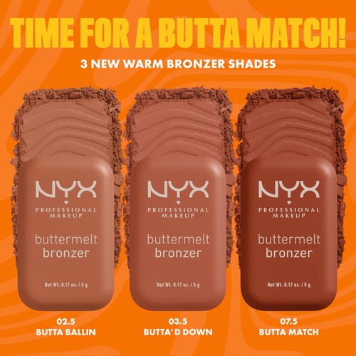 NYX Matte Buttermelt Bronzer Up to 12 Hours of Wear, Vegan Formula Makeup - Picture 14 of 38