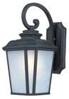 Maxim Lighting 3346WFBO Radcliffe 1 Light 21 inch Black Oxide Outdoor Wall Mount