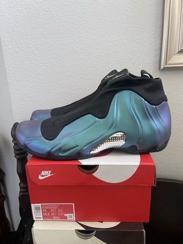 NUEVO Para hombres Talla 14 Nike Air Flightposite Dusty Cactus Off Noir HJ4466-001 DS 🔥 - Imagen 1 de 6