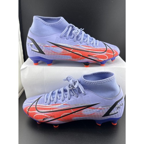 Nike Kylian Mbappé X Mercurial Superfly 8 Academy TF “Flames” DB2868-506 Mens 6