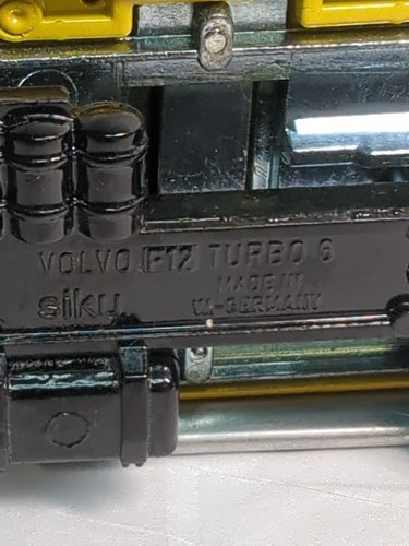 Vtg Siku 1745 V Series '73-75 Volvo Truck Trailer 1:60 VTG Postal Image Sweden - Picture 18 of 24
