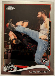 2014 Topps Chrome WWE Mr Brodie Lee Luke Harper #30 Rookie RC