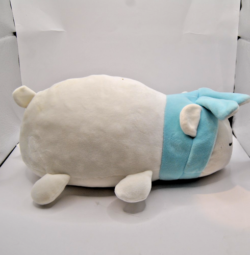 Polar Bear with a Rabbit Hat 12" by 6" White and Blue in color - Picture 18 of 24