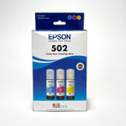 Nowy oryginalny atrament Epson EcoTank 502 Combo Pack 3 kolorowy