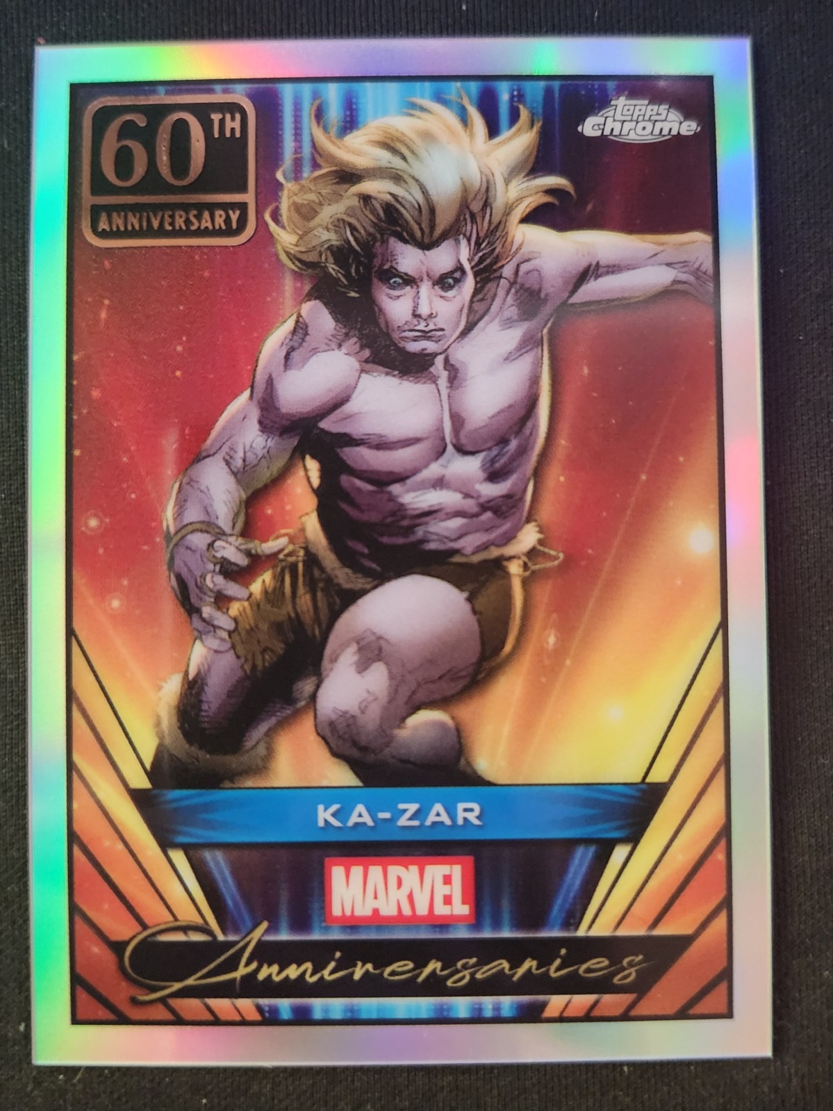 2025 Topps Chrome Marvel | Ka-Zar 60th Anniversary #MA-4
