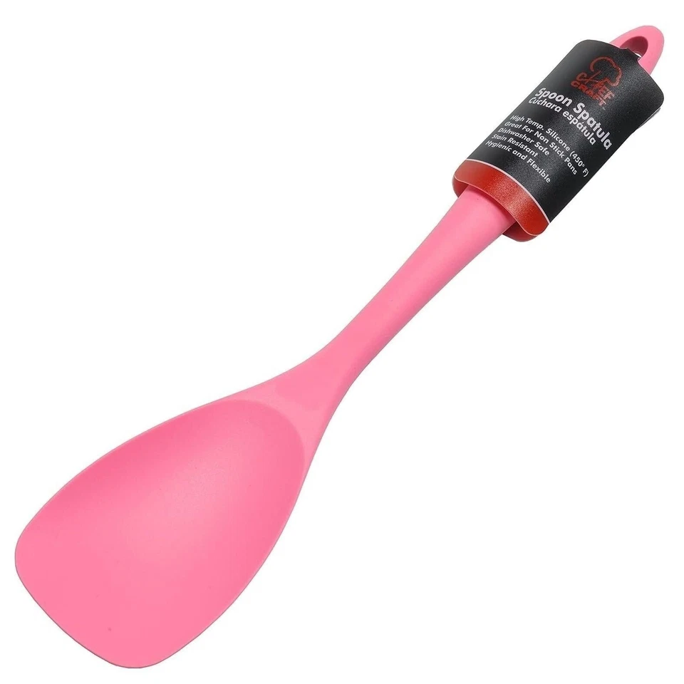 Chef Craft 11.5" Premium Heat Resistant Silicone Spoon Spatula Spoonula - Image 3 of 4