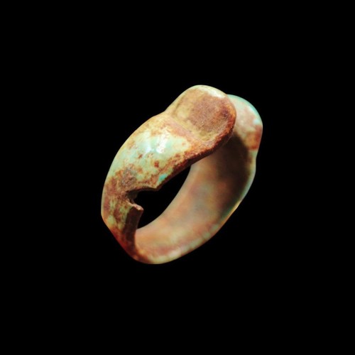 Unique Authentic Antique Stone/Faience Ring of Ancient Egyptian...ONE OF A KIND - Bild 4 von 7