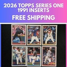 2026 Topps Series 1 1991 Topps Insert Pick Choose Your Card - Volume Pricing