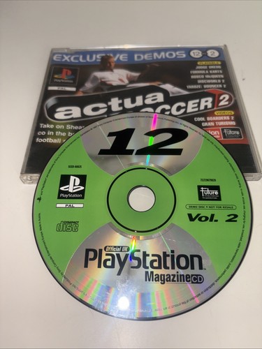 Disco de demostración oficial de PlayStation 1 del Reino Unido PlayStation Magazine 12 Vol 2 Ps1 - Imagen 2 de 2