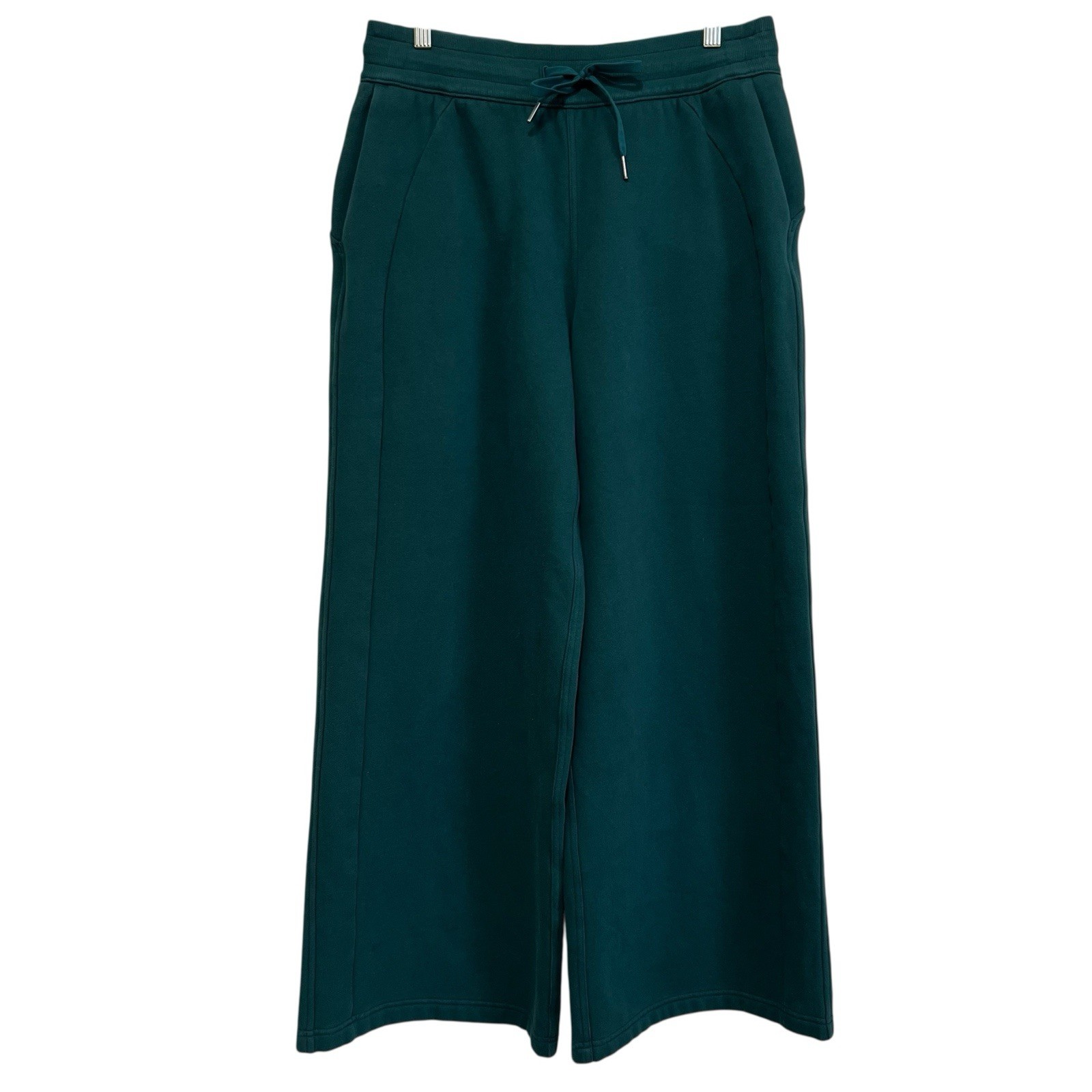 Lululemon Scuba Mid-Rise Wide Leg Pant in Storm Teal Size Large W5GEES
