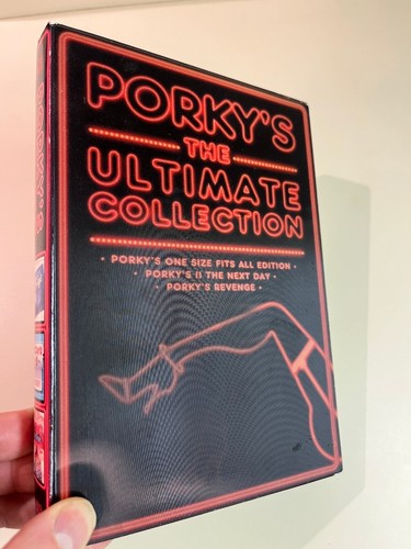 Porky's Ultimate Collection DVD, Lenticular Box, One Size Fits All Ed, 3 Movies - Foto 3 di 12