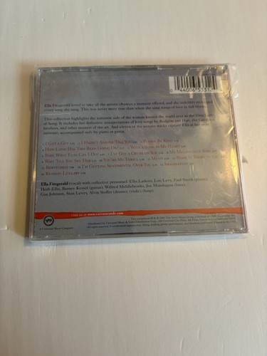 Ella for Lovers by Ella Fitzgerald - Sealed CD 2003 - Bild 2 von 3