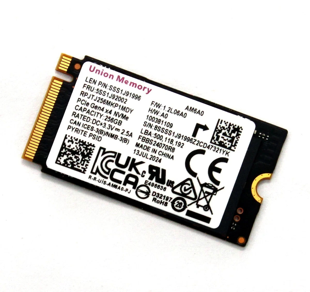 Lenovo M.2 Interface 256 GB Solid State Drives for sale | eBay