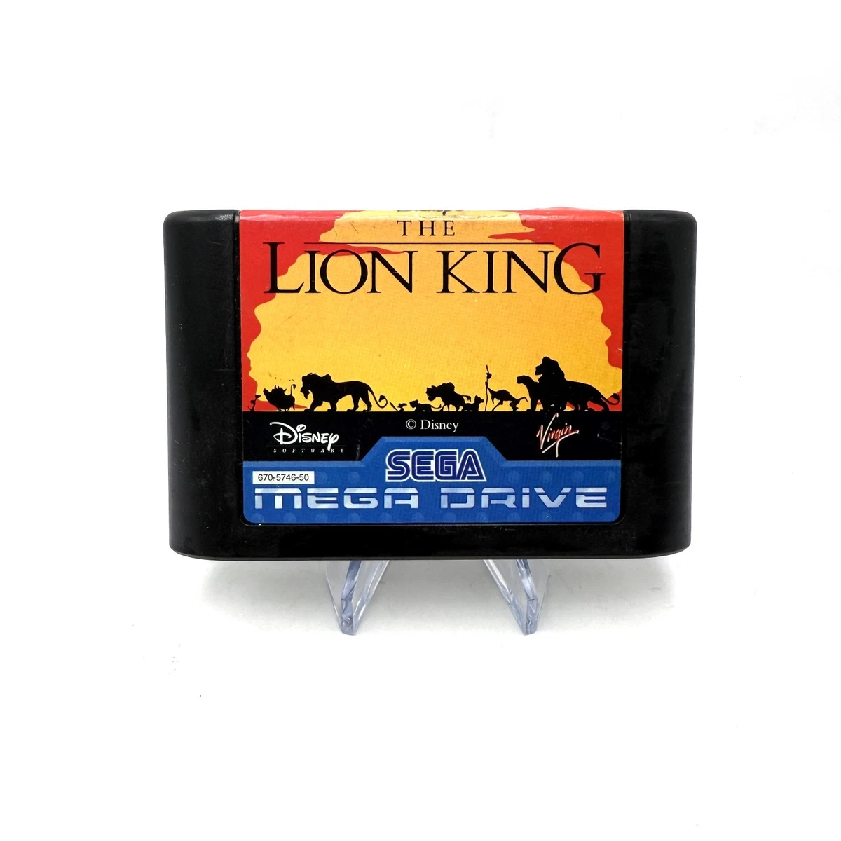Notice De Jeu Le Roi Lion Sega MegaDrive - Manuel D'Instructions Original, Bon État