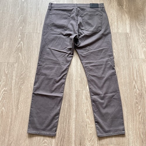 Lucky Brand Men Jeans 121 Slim Straight Brown Actual 38x32 Comfort Stretch Denim - Picture 2 of 11