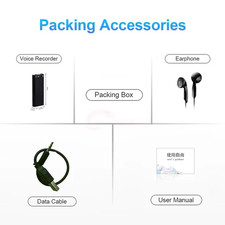 Mini Voice Recorder Portable Intelligent Voice Actived Recording Audio Sound Rec