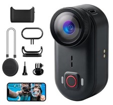 64Gb Sd Card Included Action Camera 4K Ipx8 Waterproof Cam 10M Underwater Vide