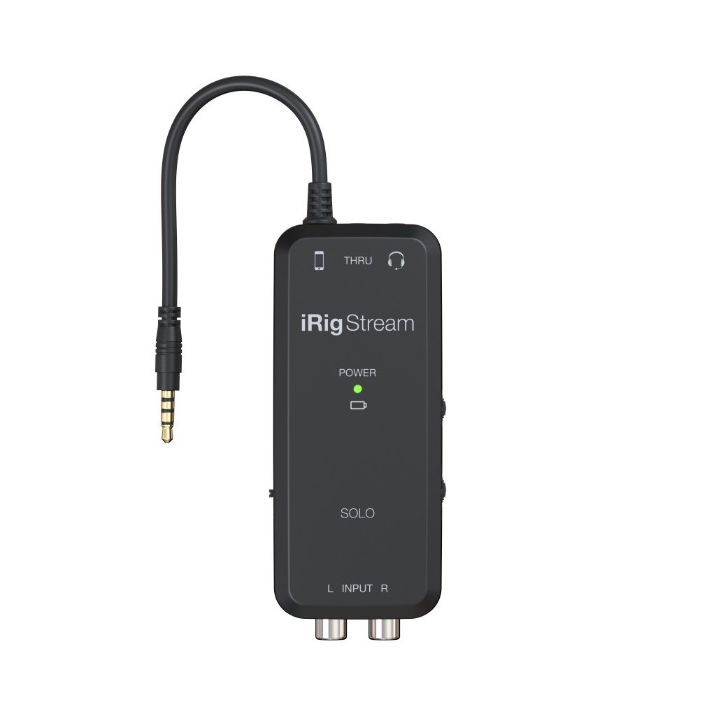 DTM・DAW iRig Stream iRig Stream Stereo Audio Interface with Headphones | IDJNOW