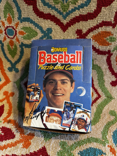 1988 Donruss MLB Baseball Puzzle and Cards Box (36 Count) Sealed Packs
