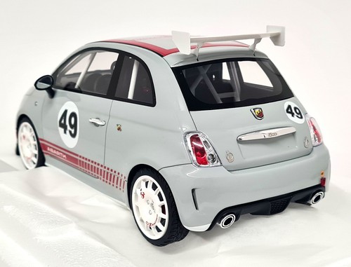 TopSpeed 1/18 - Fiat 500 Abarth Assetto Corse Presentación Resina Escala Modelo Coche - Imagen 5 de 9