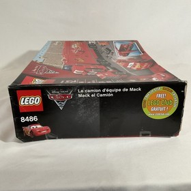 LEGO CARS 2: Mack's Team Truck (8486) Complete Set, 374 Pieces. Unopened. 