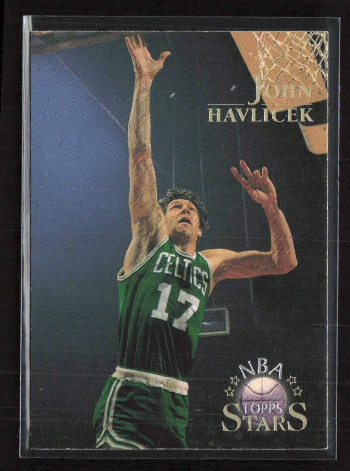 1996-97 Topps Stars #20 John Havlicek Boston Celtics (Z)