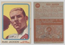 1963 Topps CFL Russ Jackson #50