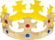 Prince Crown Golden King Crowns Birthday Delicate Hat... 