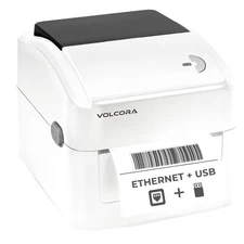 Volcora Thermal Label Printer with Ethernet/USB - Desktop 4x6 Shipping Label ...